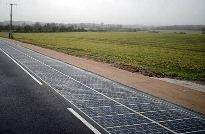 全球第一条具备太阳能发电能力的公路投入使用