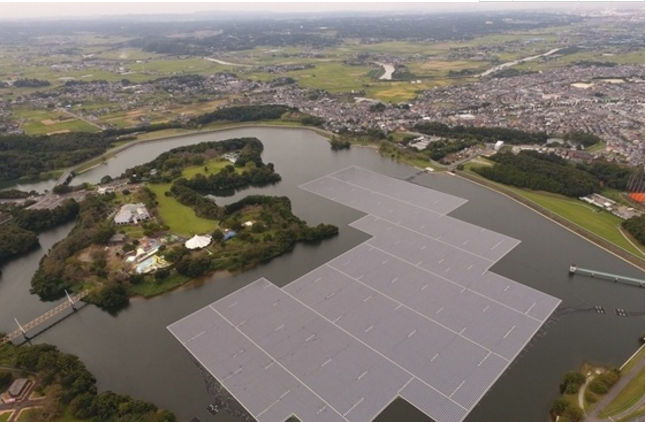日本建成本国最大水上太阳能发电站